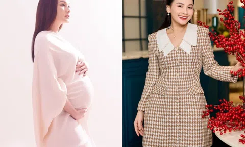 Bảo Thanh khoe ảnh bụng bầu to vượt mặt, dân tình hoang mang hỏi: "Nhóc thứ 3 luôn à em?"