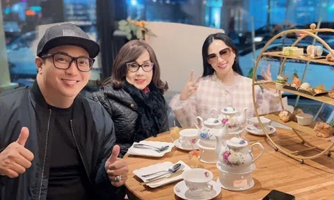 Em gái tỷ phú của Cẩm Ly gặp con trai Thanh Nga, diện mạo trẻ xinh tuổi 52 thành tâm điểm