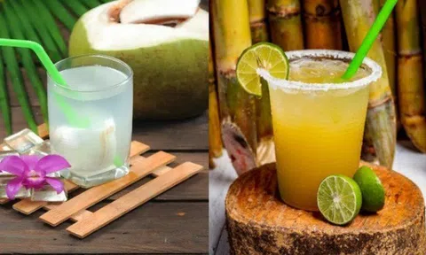 Ngày nắng nóng, uống nước mía hay nước dừa tốt hơn? Đáp án của chuyên gia khiến nhiều người bất ngờ