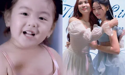 Lọ Lem nhà Quyền Linh tung loạt ảnh ngày bé, khóc ôm em gái Hạt Dẻ nói cảm ơn