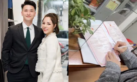 Bạch Lan Phương đăng ký kết hôn với Huỳnh Anh, không ngại khen chồng và "người cũ" đẹp đôi