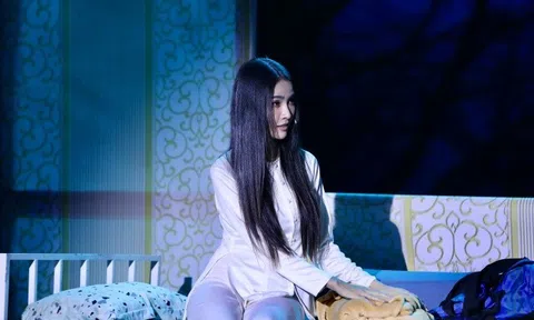 Hoa hậu Phan Thị Mơ đổ bệnh, thức trắng đêm trước màn xuất hiện ma mị trong "Cười xuyên Việt"