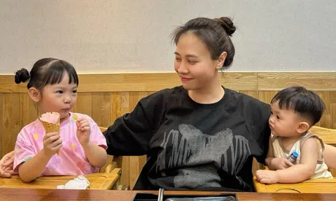 Sao Việt 24h: Đàm Thu Trang khoe ảnh nghỉ lễ, bị nói "đẻ thuê" khi 2 con giống bố đến từng nét mặt