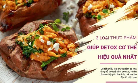 3 "chìa khóa" vàng cho cơ thể khỏe mạnh - detox hiệu quả