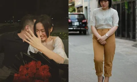 "Bản sao Hà Tăng" được phi công nổi tiếng nhất Việt Nam cầu hôn, nhan sắc hiện tại thăng hạng nhờ giảm 14kg