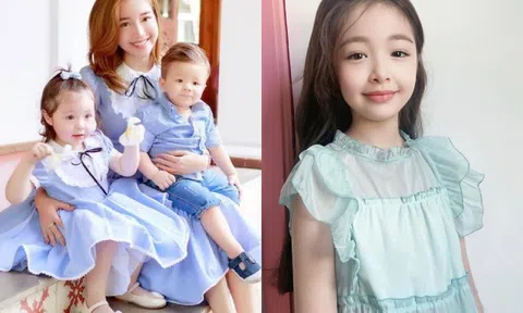 Con lai Tây "cực phẩm" của sao Việt: Cadie nhà Elly Trần 10 tuổi cao gần 1m7, có bé mắt màu đẹp lạ