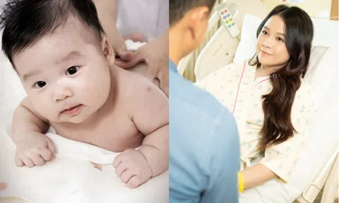 Con trai lai 2 dòng máu của Sam mắt một mí điển trai, được khen giống hệt bố quốc tịch Hàn