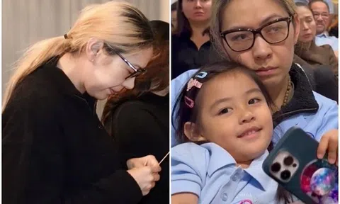 Sao Việt 24h: Vợ Đức Tiến lên tiếng trước nghi vấn không ký giấy cho mẹ chồng sang Mỹ, muốn ôm con theo chồng