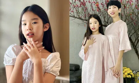 Con sao Việt làm đẹp: Con gái Lý Hải, Xuân Lan khoe bộ nail dài nhọn, có bé tắm bằng thứ quý hơn vàng