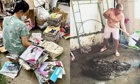 Siêu mẫu chấp nhận lấy chồng tay trắng nay "phải đi bán ve chai", ngồi bệt dưới đất không nhìn ra là người nổi tiếng