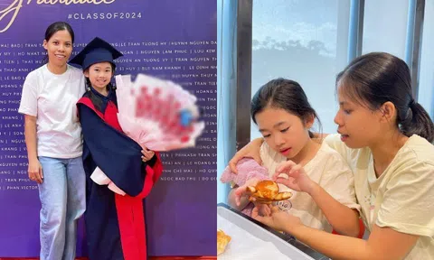 Bảo mẫu thay mặt bố mẹ dự lễ tổng kết của bé Lavie, nhắc đến Mai Phương và Phùng Ngọc Huy