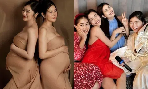 Kha Ly - Thanh Trúc: Đôi bạn thân nhau 15 năm như chị em trong nhà, nay cùng lúc mang thai ái nữ