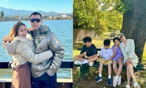 Ốc Thanh Vân một mình ở Úc với 3 con: Tủi thân vì bị nói ly hôn chồng, lủi thủi tự lái xe đi diễn