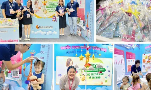 E&S Việt Nam cùng sứ mệnh “Khuyến khích nuôi con bằng sữa mẹ” tại VietBaby Fair HCM 2024!
