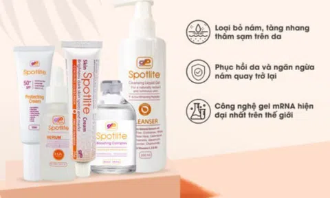 Nguồn gốc xuất xứ và hiệu quả của bộ Spotlite trị nám, tàn nhang