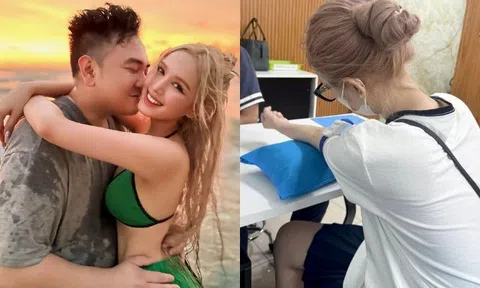 Xoài Non nhập viện giữa ồn ào ly hôn với "streamer giàu nhất Việt Nam", không thấy bóng dáng chồng bên cạnh
