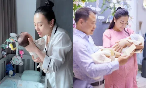 Phương Oanh bắt đầu "ngấm đòn", than thở lúc nửa đêm, nhạy cảm gấp 10 lần sau khi sinh con với Shark Bình