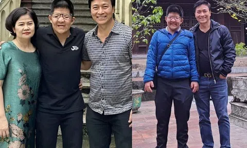 Diễn viên Quốc Tuấn xấu hổ khi được gọi là "bố quốc dân", dù đã cùng Bôm vượt qua 11 cuộc đại phẫu