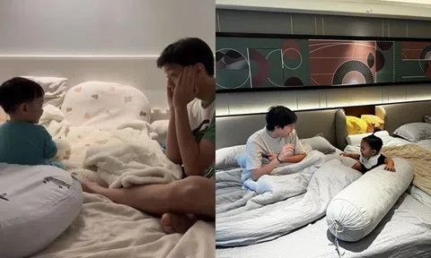 Sao Việt 24h: "Tan chảy" khoảnh khắc Subeo trông Sutin, 2 quý tử nhà Cường Đô La khác mẹ nhưng vẫn giống hệt nhau