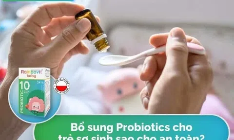 Bổ sung Probiotics cho trẻ sơ sinh sao cho an toàn hiệu quả?