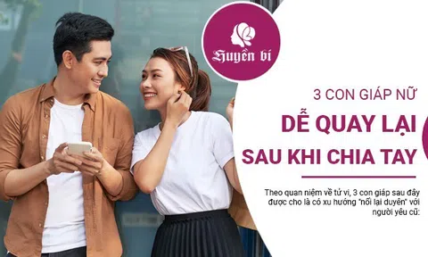 "Duyên nào chưa dứt?": Top 3 con giáp dễ "nối lại duyên" sau chia tay