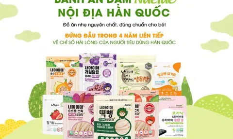 Organic Life ra mắt sản phẩm ăn dặm nội địa Hàn Quốc Naeiae tại Vietbaby Fair HCM 2024 