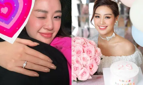 Hoa hậu Khánh Vân chuẩn bị lên xe hoa, được bạn trai bí mật cầu hôn bằng nhẫn kim cương