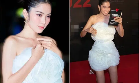 Nam Anh lên tiếng về clip ngã sõng soài trên thảm đỏ vì bị "dọa ma", BTC nói gì?