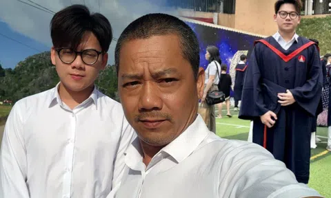 "Thiên Lôi xấu nhất lịch sử" Trần Bình Trọng khoe quý tử cao lớn, ngoại hình bỏ xa bố "nhờ gen mẹ"