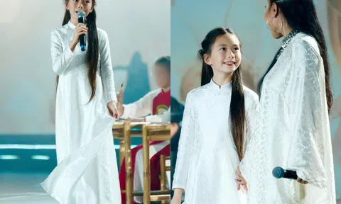Con gái gốc Thụy Điển của Đoan Trang đi diễn cùng mẹ, nhan sắc lẫn giọng hát chuẩn ca sĩ tương lai