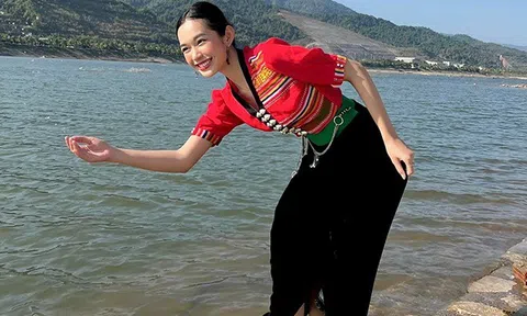 Cô gái Điện Biên ghi danh thi hoa hậu, mỗi lần mặc đồ truyền thống là trở thành tâm điểm