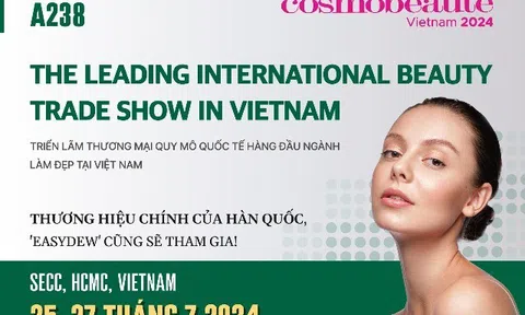 Easydew tham gia sự kiện 'Cosmobeaute Vietnam 2024' với sản phẩm bán chạy tại Hàn Quốc