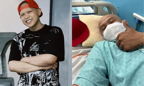 Tình hình sức khỏe của rapper sinh năm 2000 bị mắc ung thư: Vừa trải qua 8 tiếng phẫu thuật, không ăn uống được gì