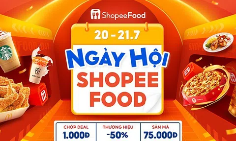 Chu du món ngon mọi miền chỉ từ 1.000 đồng, duy nhất tại Ngày hội ShopeeFood