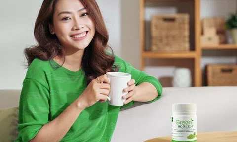 Trà diệp lục thảo mộc Greenboost - “Món quà” cho cơ thể và tinh thần