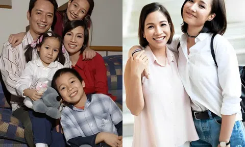 Diva Mỹ Linh 26 năm nuôi con riêng của chồng, ái nữ không cùng huyết thống lại giống hệt "mẹ kế"