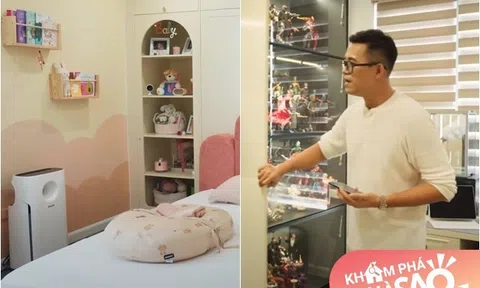 Cơ ngơi rộng rãi của nam MC "giàu nhất VTV": Có bộ sưu tập đặc biệt, thêm phòng xinh cho ái nữ