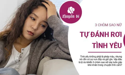 Bạn có phải là một trong 3 chòm sao hay "đuổi khách" tình yêu?