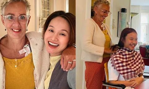 Vợ cũ MC Thành Trung tự hào khoe mẹ chồng Tây, bà nội ở xa nhớ mong cháu gái dù không cùng huyết thống