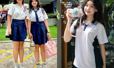 "Lên đồ" đi khai giảng, 2 con gái nhà Thuý Hạnh mặc khác con nhà Quyền Linh, soi giá tiền bất ngờ