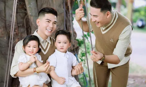 Thanh Đoàn - Hà Trí Quang mong cặp "tiểu Hổ" học giỏi, dạy con cách đáp trả những lời ác ý của người đời