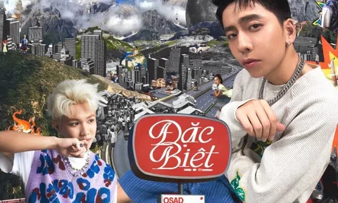 Osad biến hóa từ âm nhạc đến hình ảnh khi rap về "đứa trẻ không bao giờ lớn" trong mỗi người đàn ông
