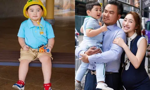 Vợ Chi Bảo muốn con 2 tuổi "nhảy cóc" học lớp 1, quý tử uống cả lít sữa/ngày giờ cân nặng như trẻ lên 6