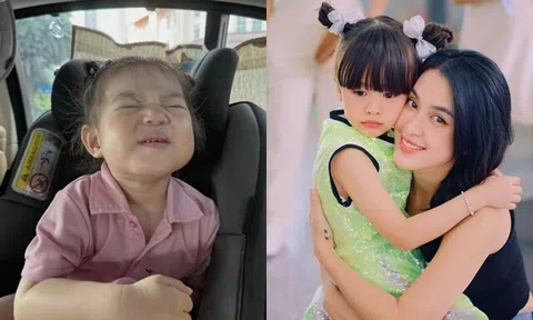 Ái nữ nhà sao khóc hết nước mắt ngày khai giảng: Bé Pam mếu khi cô giáo bế, con gái Tú Vi không muốn xa mẹ