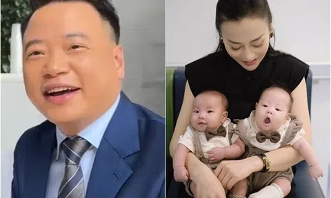 Shark Bình cười tươi khi nhắc đến Phương Oanh và "những đứa con sinh học"