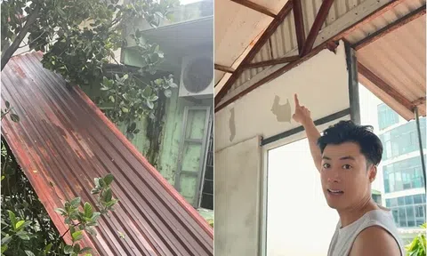 Cơ ngơi 20.000m2 của "Táo bà" Minh Hằng thiệt hại vì siêu bão Yagi, diễn viên Đi Giữa Trời Rực Rỡ bị bay nóc nhà
