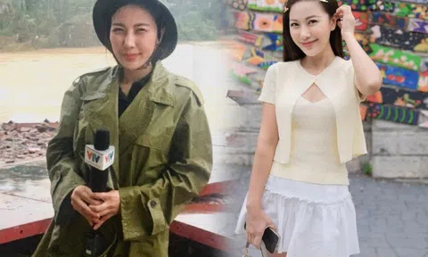 Không nhận ra nữ BTV hiện trường thời tiết của VTV, đời thường có nhan sắc chuẩn hoa hậu