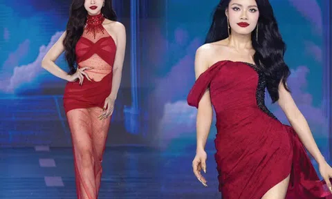 Dàn thí sinh Miss Universe Vietnam 2024 mặc dạ hội vẫn hớ hênh "phụ tùng", ai nhìn cũng đỏ mặt