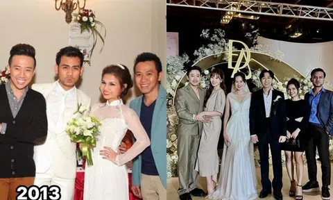 Hội bạn thân của Trấn Thành: Không vắng mặt trong đám cưới của nhau, vợ Anh Đức mong được giống như Hari Won