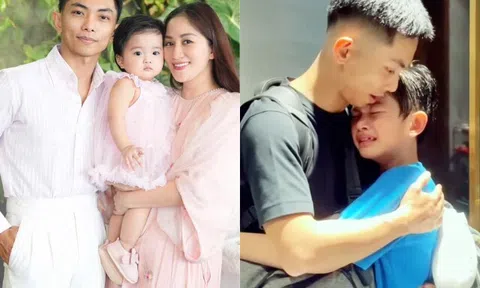 Phan Hiển bị 2 con "phân biệt đối xử": Ái nữ hệt "bản sao" chê ra mặt, quý tử vừa xa là khóc